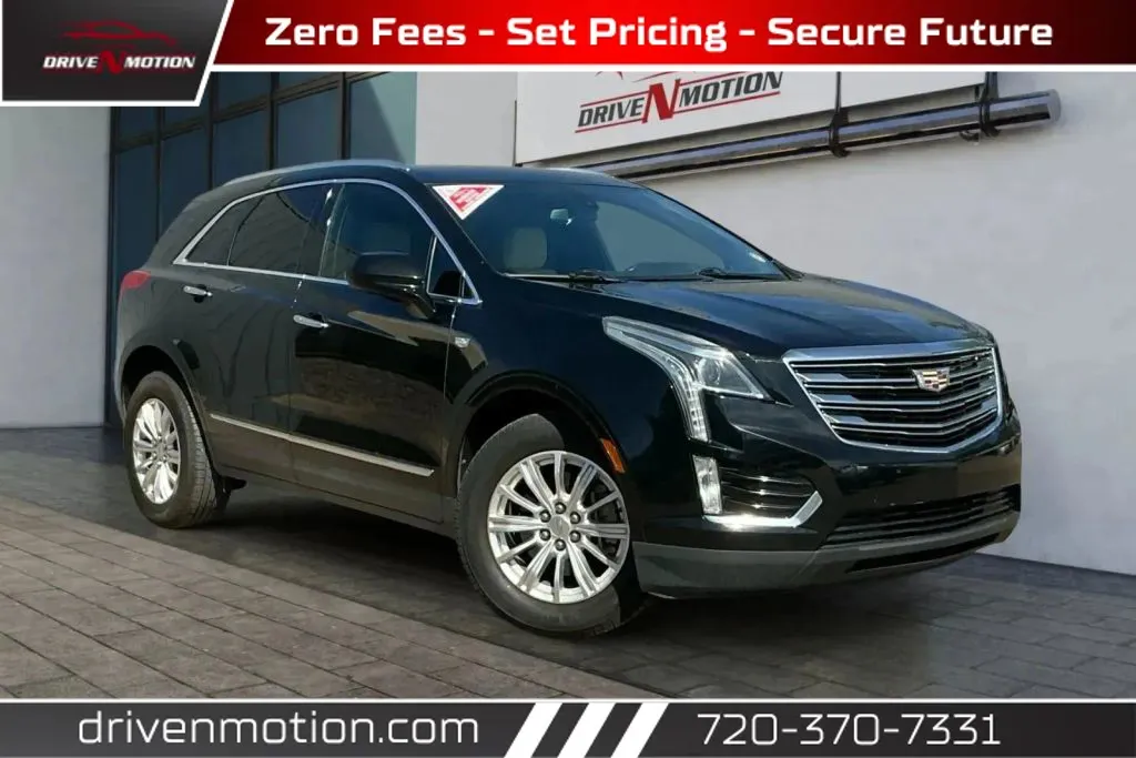Black 2018 Cadillac XT5 Sport Utility 4D for sale in Thornton, CO