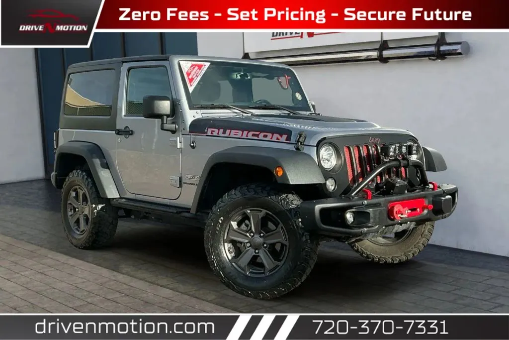 Gray 2018 Jeep Wrangler Rubicon Recon (JK) Sport Utility 2D for sale in Thornton, CO