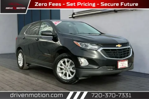 Black 2019 Chevrolet Equinox LT Sport Utility 4D for sale in Thornton, CO