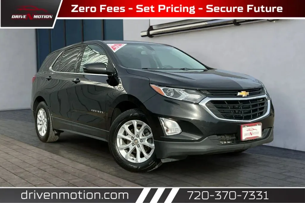 Black 2019 Chevrolet Equinox LT Sport Utility 4D for sale in Thornton, CO
