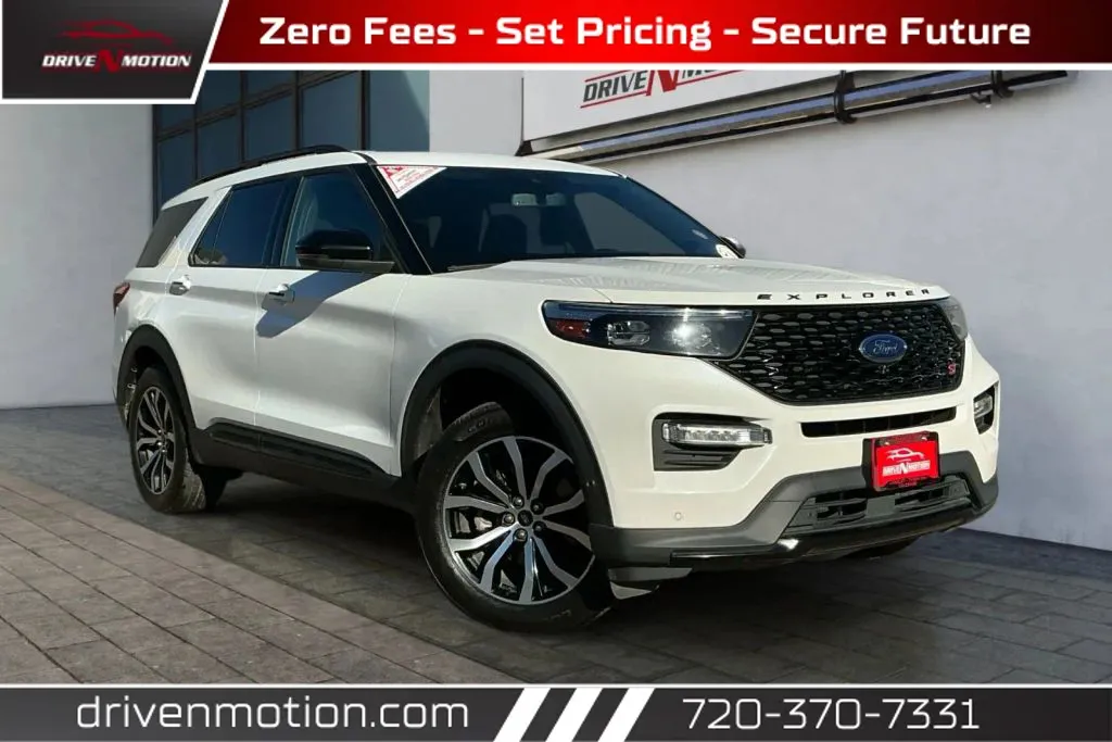 White 2020 Ford Explorer ST Sport Utility 4D for sale in Thornton, CO