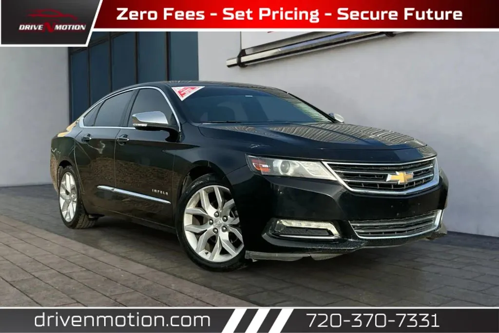 Black 2019 Chevrolet Impala Premier Sedan 4D for sale in Thornton, CO