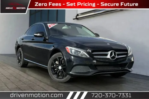 Black 2015 Mercedes-Benz C-Class C 300 4MATIC Sedan 4D for sale in Thornton, CO
