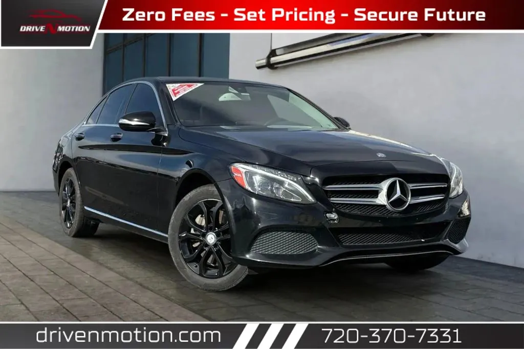 Black 2015 Mercedes-Benz C-Class C 300 4MATIC Sedan 4D for sale in Thornton, CO