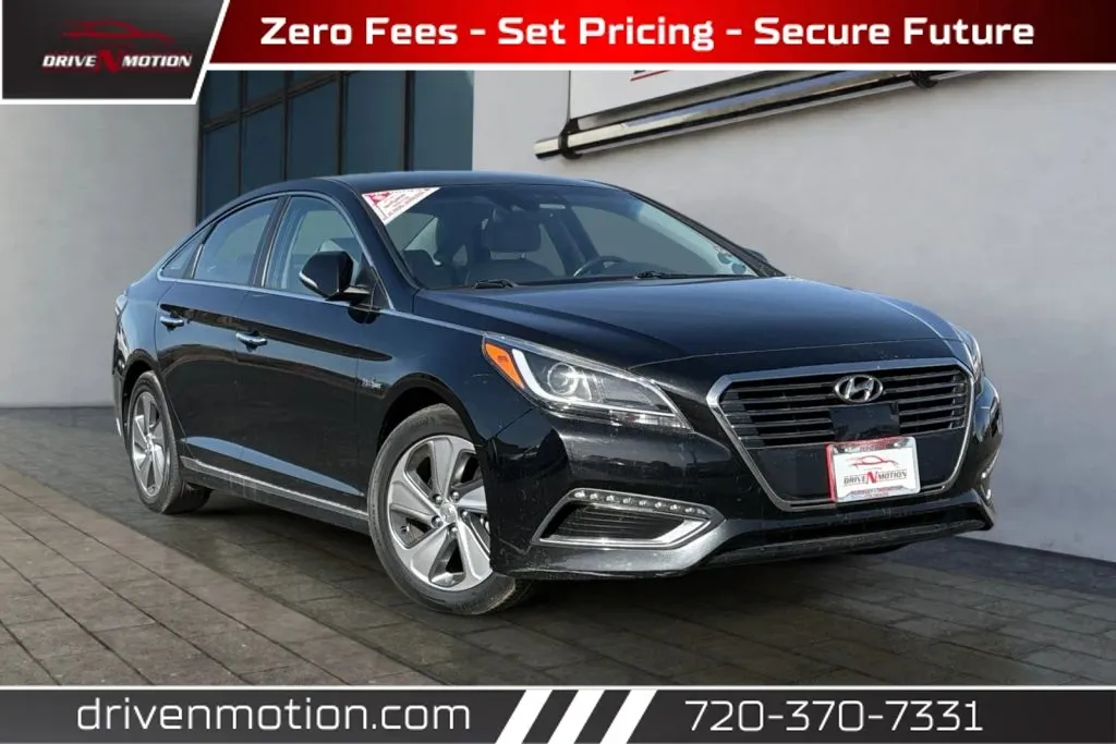 Black 2017 Hyundai Sonata Plug-in Hybrid Limited Sedan 4D for sale in Thornton, CO