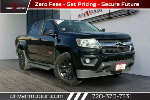 Black 2019 Chevrolet Colorado Crew Cab Z71 Pickup 4D 5 ft for sale in Thornton, CO