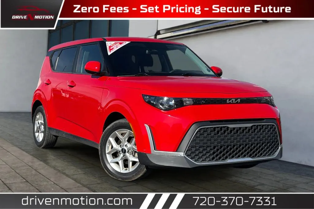 Red 2023 Kia Soul LX Wagon 4D for sale in Thornton, CO