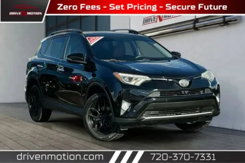 Black 2018 Toyota RAV4 Limited Sport Utility 4D for sale in Thornton, CO