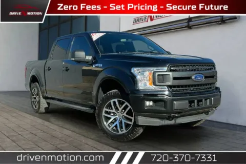 Black 2018 Ford F-150 SuperCrew Cab XLT Pickup 4D 5 1/2 ft for sale in Thornton, CO