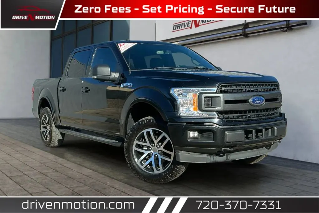 Black 2018 Ford F-150 SuperCrew Cab XLT Pickup 4D 5 1/2 ft for sale in Thornton, CO