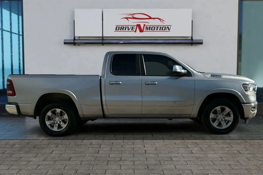Another view of 2020 Ram 1500 Quad Cab Laramie Pickup 4D 6 1/3 ft for sale in Thornton, CO at Drive N-Motion Thornton