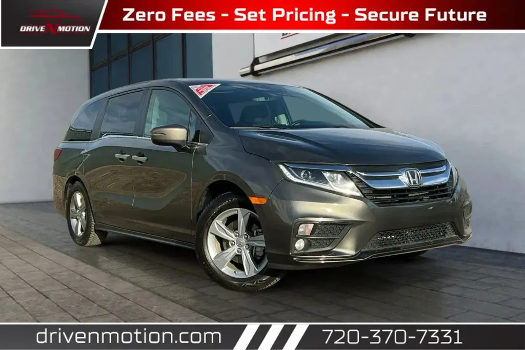 Gray 2018 Honda Odyssey EX-L Minivan 4D for sale in Thornton, CO