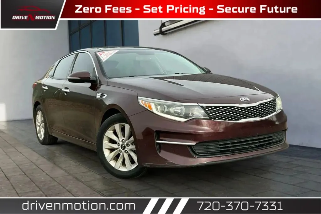 Purple 2018 Kia Optima EX Sedan 4D for sale in Thornton, CO