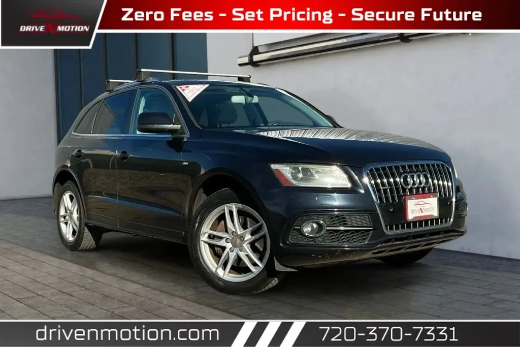 Black 2013 Audi Q5 3.0T Premium Plus Sport Utility 4D for sale in Thornton, CO