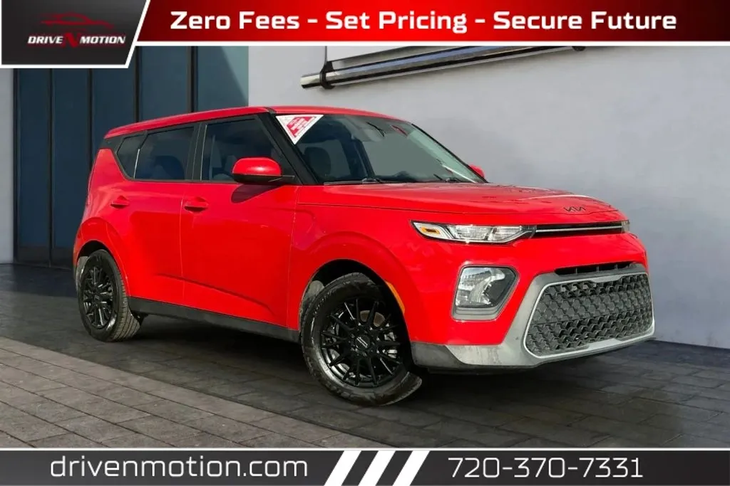 Red 2022 Kia Soul LX Wagon 4D for sale in Thornton, CO
