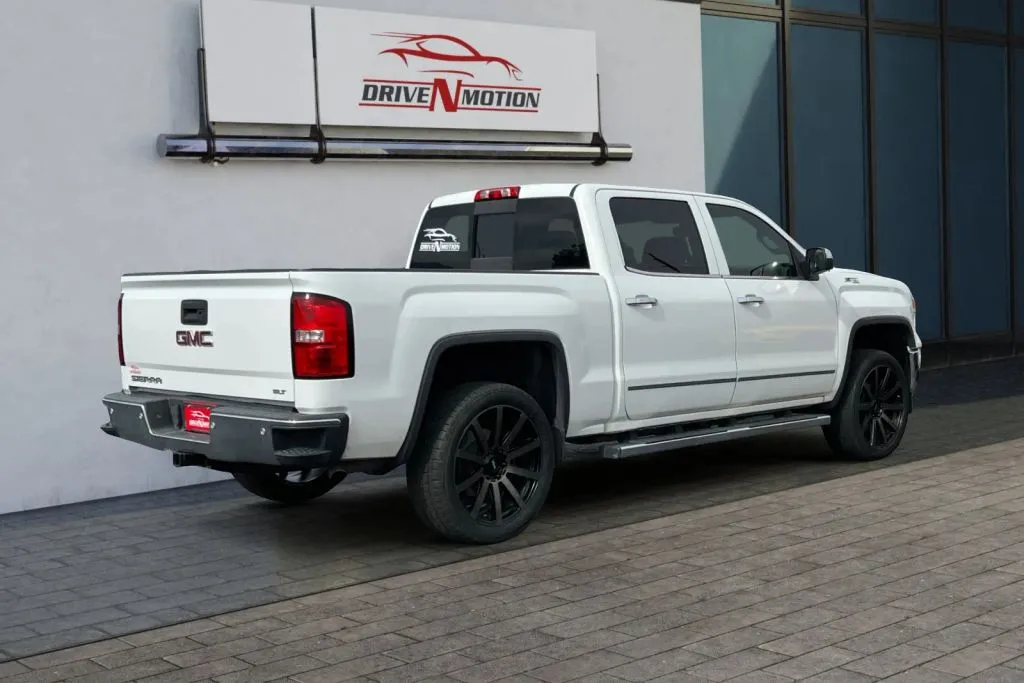 Another view of 2015 GMC Sierra 1500 Crew Cab SLT Pickup 4D 5 3/4 ft for sale in Thornton, CO at Drive N-Motion Thornton