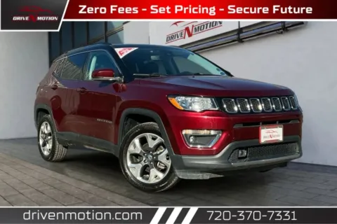 Red 2021 Jeep Compass Limited Sport Utility 4D for sale in Thornton, CO