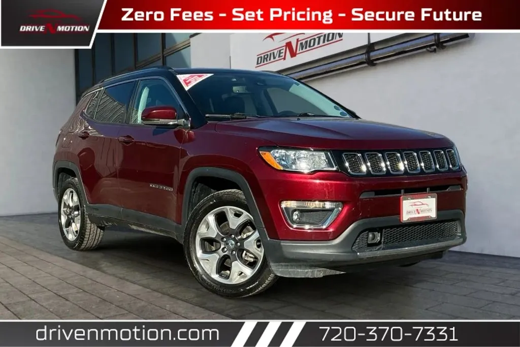 Red 2021 Jeep Compass Limited Sport Utility 4D for sale in Thornton, CO