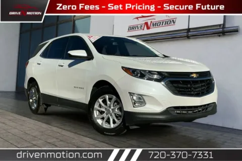White 2020 Chevrolet Equinox LT Sport Utility 4D for sale in Thornton, CO