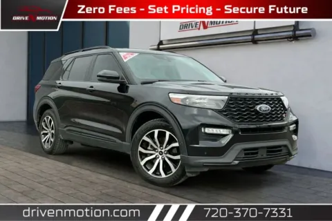 Black 2020 Ford Explorer ST Sport Utility 4D for sale in Thornton, CO