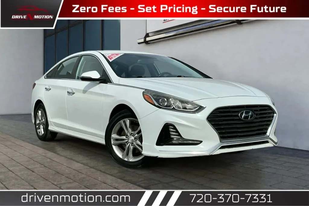 White 2018 Hyundai Sonata SEL Sedan 4D for sale in Thornton, CO