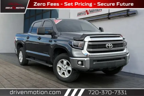 Gray 2016 Toyota Tundra CrewMax SR5 Pickup 4D 5 1/2 ft for sale in Thornton, CO