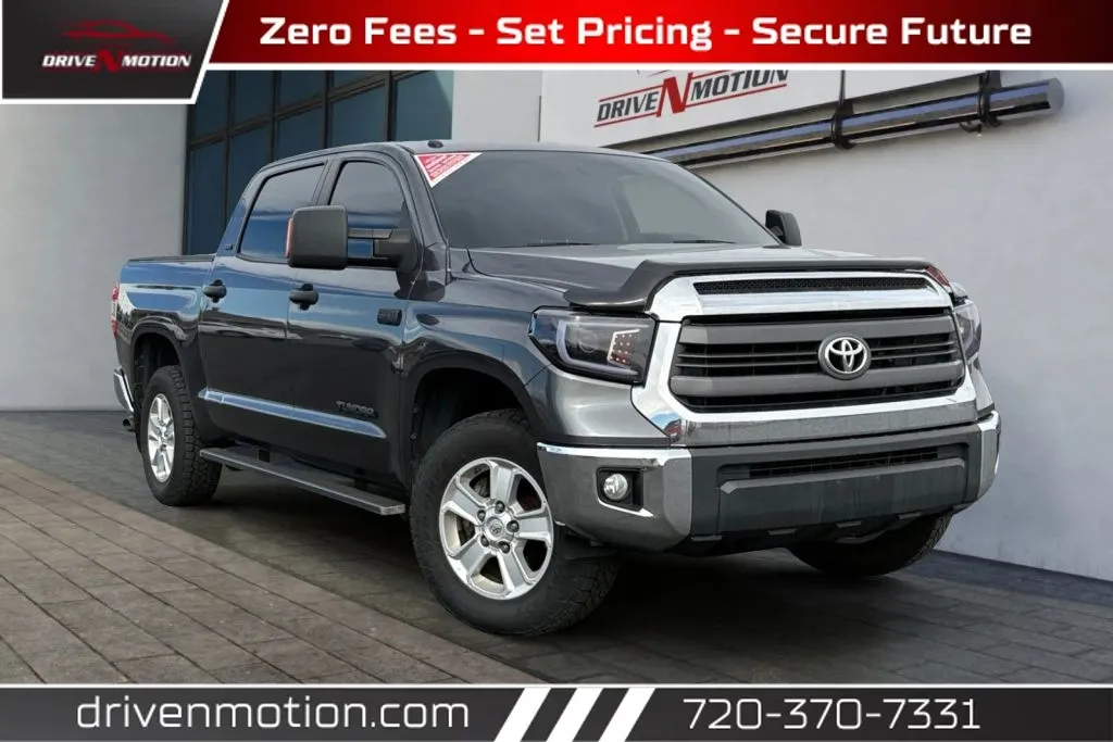 Gray 2016 Toyota Tundra CrewMax SR5 Pickup 4D 5 1/2 ft for sale in Thornton, CO