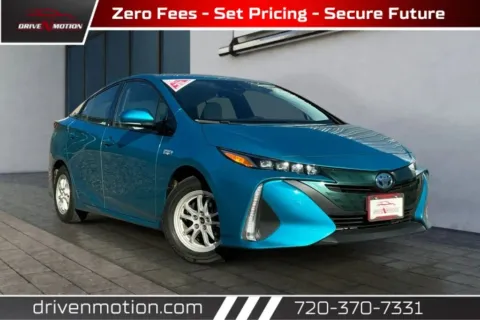 Blue 2017 Toyota Prius Prime Plus Hatchback 4D for sale in Thornton, CO