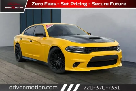 Yellow 2018 Dodge Charger R/T Scat Pack Sedan 4D for sale in Thornton, CO