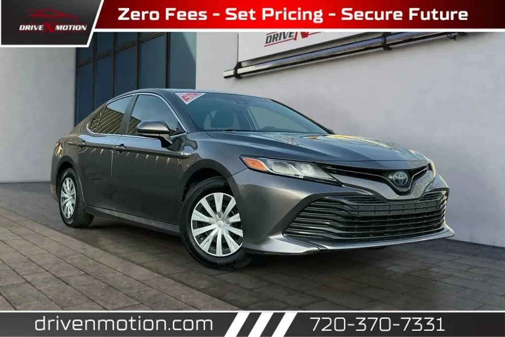 Gray 2020 Toyota Camry Hybrid LE Sedan 4D for sale in Thornton, CO