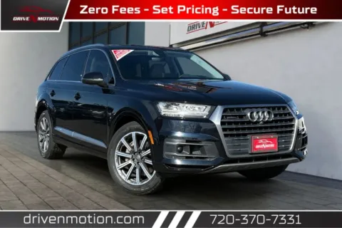 Blue 2017 Audi Q7 3.0T Prestige Sport Utility 4D for sale in Thornton, CO
