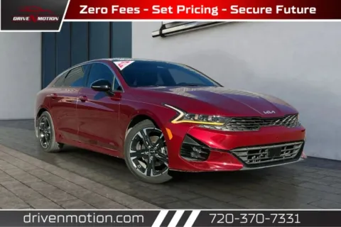 Red 2022 Kia K5 GT-Line Sedan 4D for sale in Thornton, CO