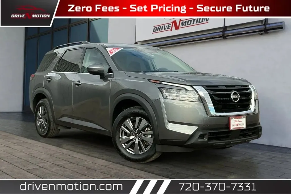 Black 2022 Nissan Pathfinder SV Sport Utility 4D for sale in Thornton, CO