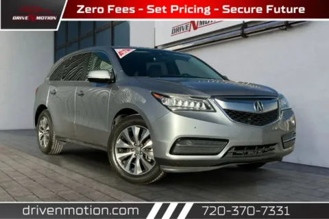 Silver 2016 Acura MDX SH-AWD Sport Utility 4D for sale in Thornton, CO