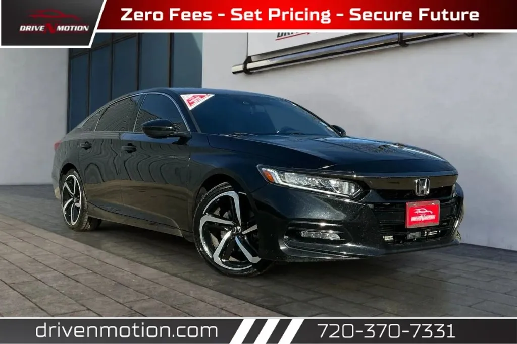 Black 2020 Honda Accord Sport Sedan 4D for sale in Thornton, CO