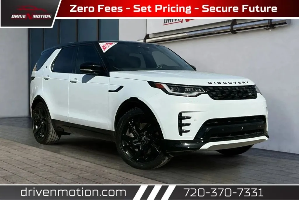 White 2023 Land Rover Discovery P300 S R Dynamic Sport Utility 4D for sale in Thornton, CO