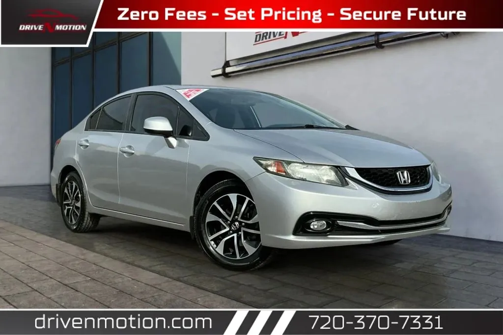 Silver 2013 Honda Civic EX-L Sedan 4D for sale in Thornton, CO