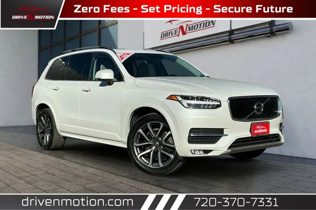 White 2019 Volvo XC90 T6 Momentum Sport Utility 4D for sale in Thornton, CO