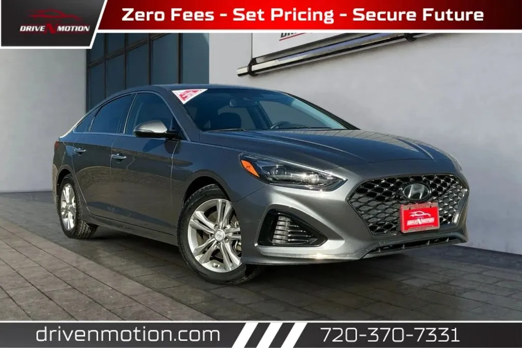 Gray 2018 Hyundai Sonata Limited Sedan 4D for sale in Thornton, CO