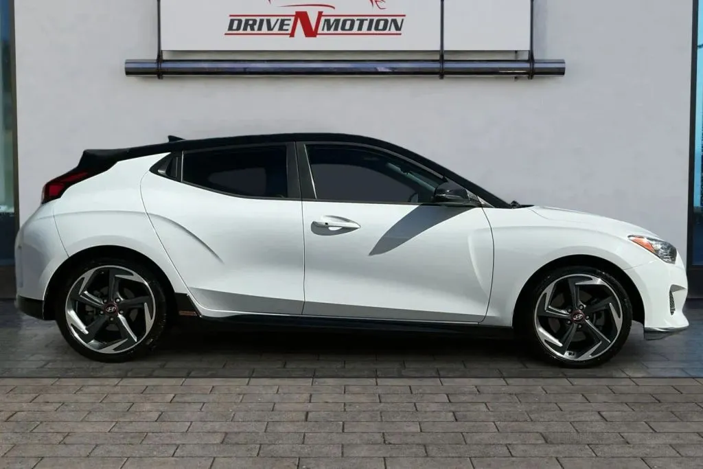 Another view of 2021 Hyundai Veloster Turbo Ultimate Coupe 3D for sale in Thornton, CO at Drive N-Motion Thornton