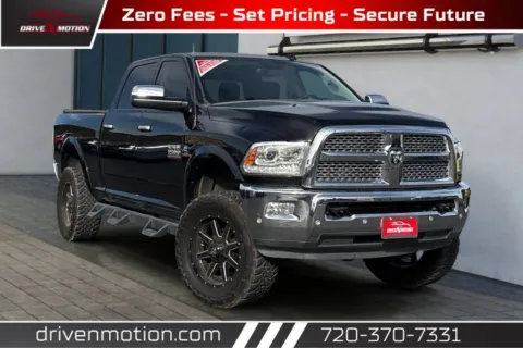 Black 2017 Ram 2500 Crew Cab Laramie Pickup 4D 6 1/3 ft for sale in Thornton, CO