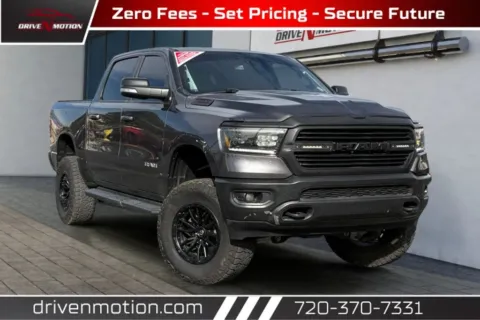 Gray 2021 Ram 1500 Crew Cab Big Horn Pickup 4D 5 1/2 ft for sale in Thornton, CO