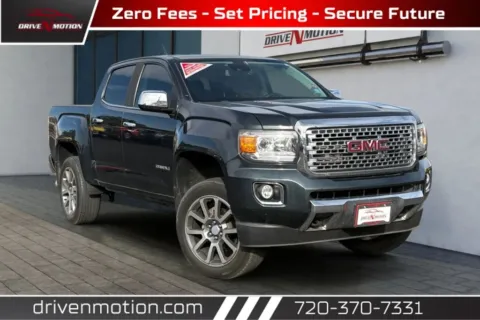 Gray 2017 GMC Canyon Crew Cab Denali Pickup 4D 5 ft for sale in Thornton, CO