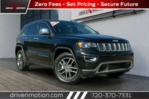 Black 2020 Jeep Grand Cherokee Limited Sport Utility 4D for sale in Thornton, CO