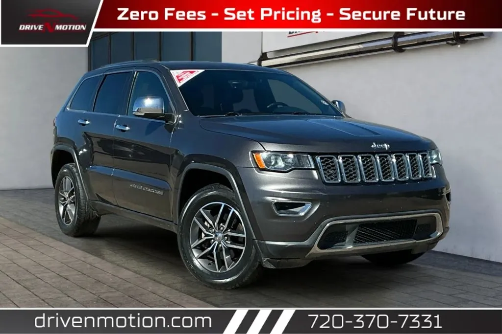 Gray 2017 Jeep Grand Cherokee Limited Sport Utility 4D for sale in Thornton, CO