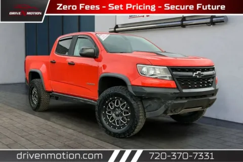 Orange 2019 Chevrolet Colorado Crew Cab ZR2 Pickup 4D 5 ft for sale in Thornton, CO