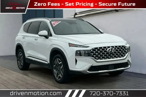 White 2021 Hyundai Santa Fe Limited Sport Utility 4D for sale in Thornton, CO