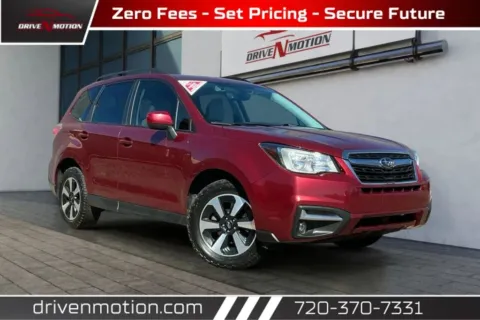 Red 2018 Subaru Forester 2.5i Premium Sport Utility 4D for sale in Thornton, CO