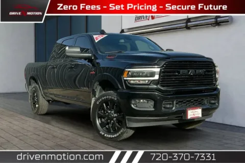 Black 2022 Ram 2500 Mega Cab Laramie Pickup 4D 6 1/3 ft for sale in Thornton, CO