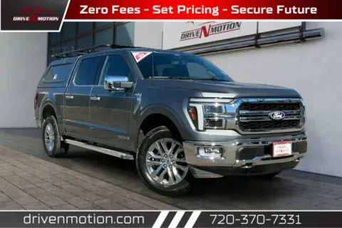 Gray 2024 Ford F-150 SuperCrew Cab Lariat Pickup 4D 5 1/2 ft for sale in Thornton, CO